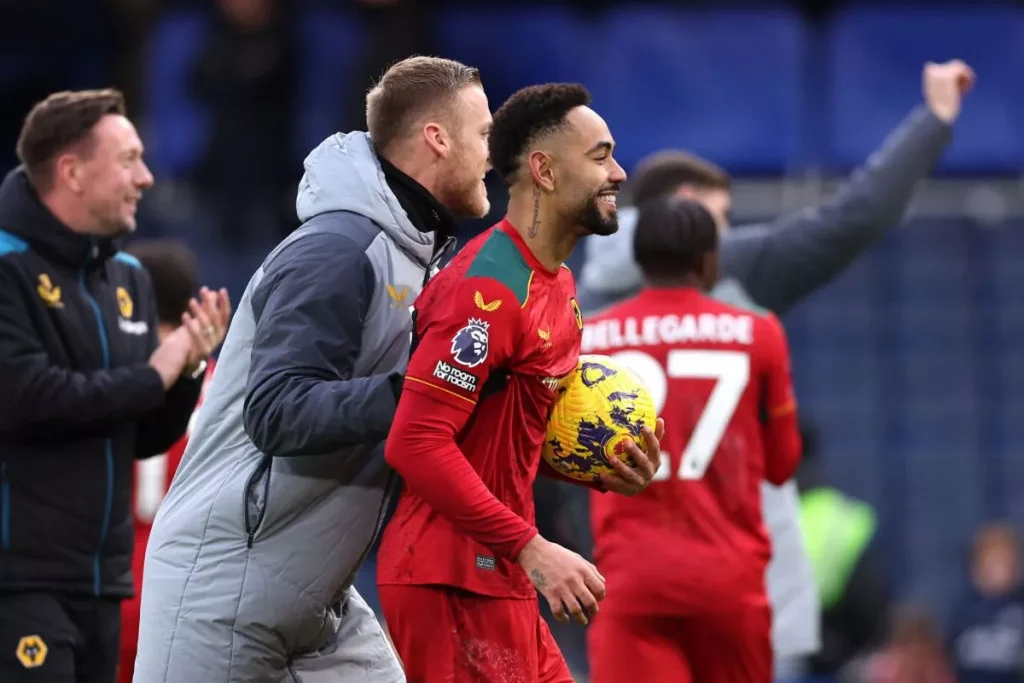 Matheus Cunha lập hat-trick xuất sắc tại Stamford Bridge (ảnh Kubet)