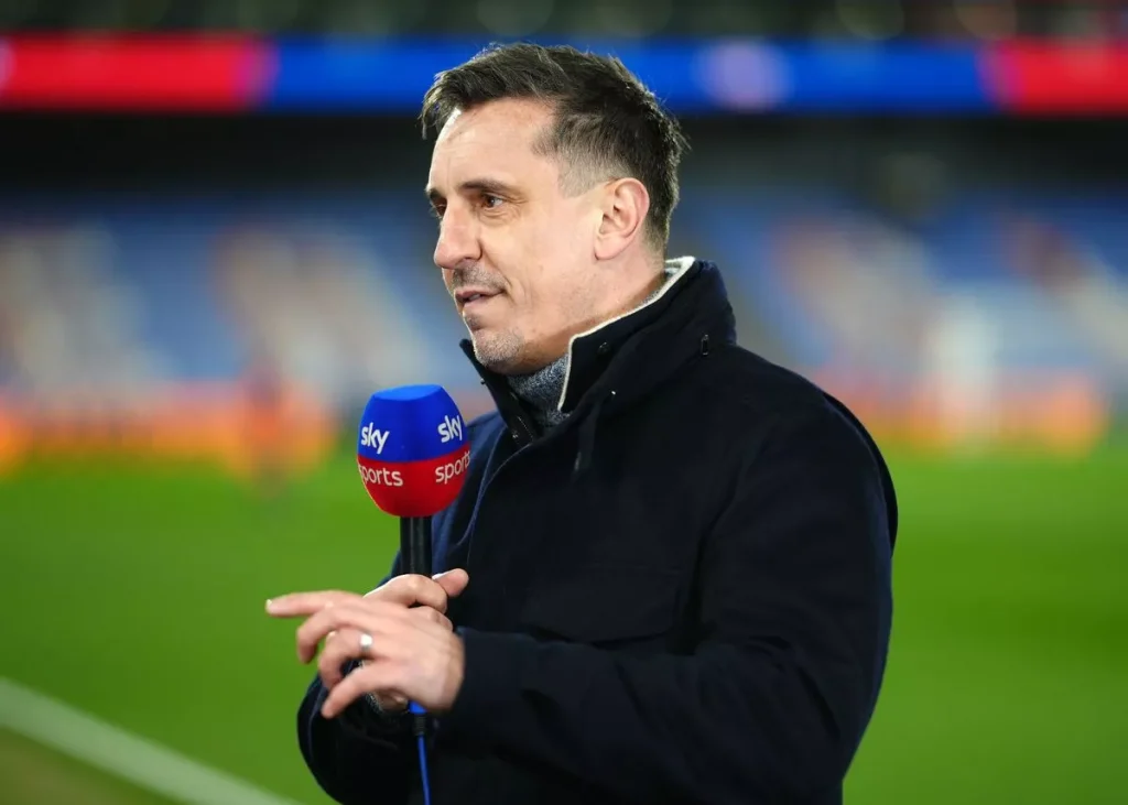 Gary Neville nêu vấn đề với việc bổ nhiệm ( Hình ảnh: Kubet)