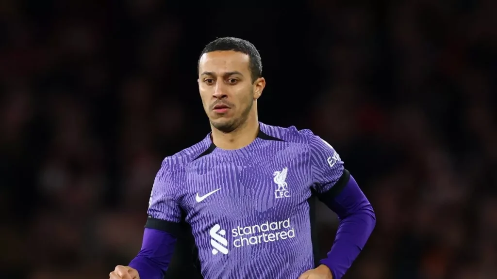 Thiago Alcantara có thể không chơi cho Liverpool nữa (Hình ảnh: Kubet)