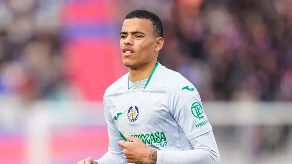 Mason Greenwood hiện đang được cho Getafe mượn (Hình ảnh: Kubet)