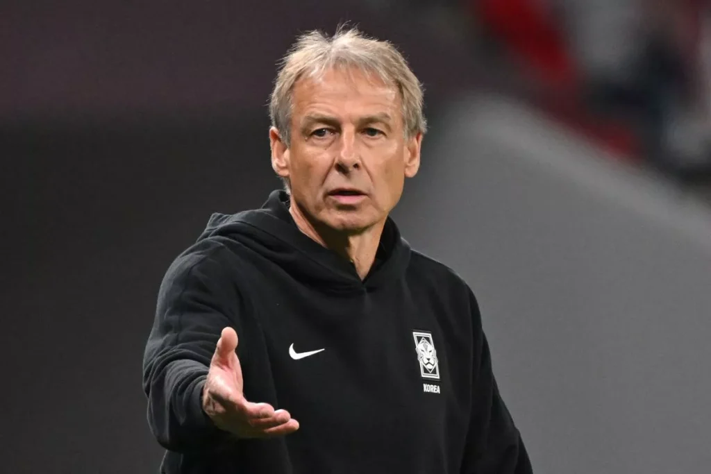 Jurgen Klinsmann đã bị Hàn Quốc sa thải vào tuần trước. ( Hình ảnh: Kubet)