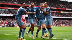 Arsenal choáng váng trước Aston Villa và mất vị trí dẫn đầu khi cuộc đua danh hiệu có bước ngoặt - 5 điểm đáng nói-Kubet
