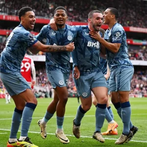 Arsenal choáng váng trước Aston Villa và mất vị trí dẫn đầu khi cuộc đua danh hiệu có bước ngoặt - 5 điểm đáng nói-Kubet