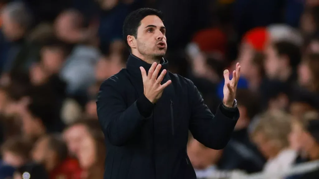 Mikel Arteta thách thức Arsenal ở Premier League - và một trong những cầu thủ cho mượn của anh dự đoán họ sẽ vô địch. (Hình ảnh: Kubet)