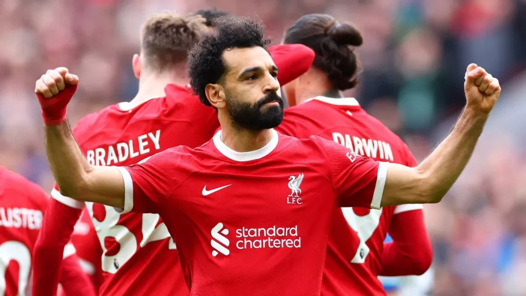 Mohamed Salah một lần nữa chứng tỏ sự khác biệt cho Liverpool (Hình ảnh: Kubet)