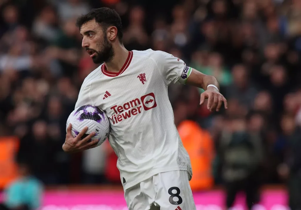 Bruno Fernandes ghi hai bàn cho Manchester United tại Bournemouth ( Hình ảnh: Kubet)