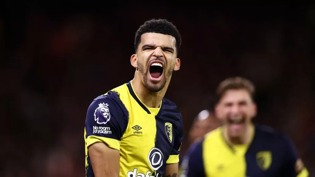 Dominic Solanke là người mà Manchester United có thể xem xét vào mùa hè này (Hình ảnh: Kubet)